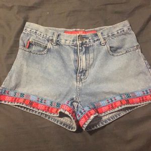 High Waisted Jean Shorts